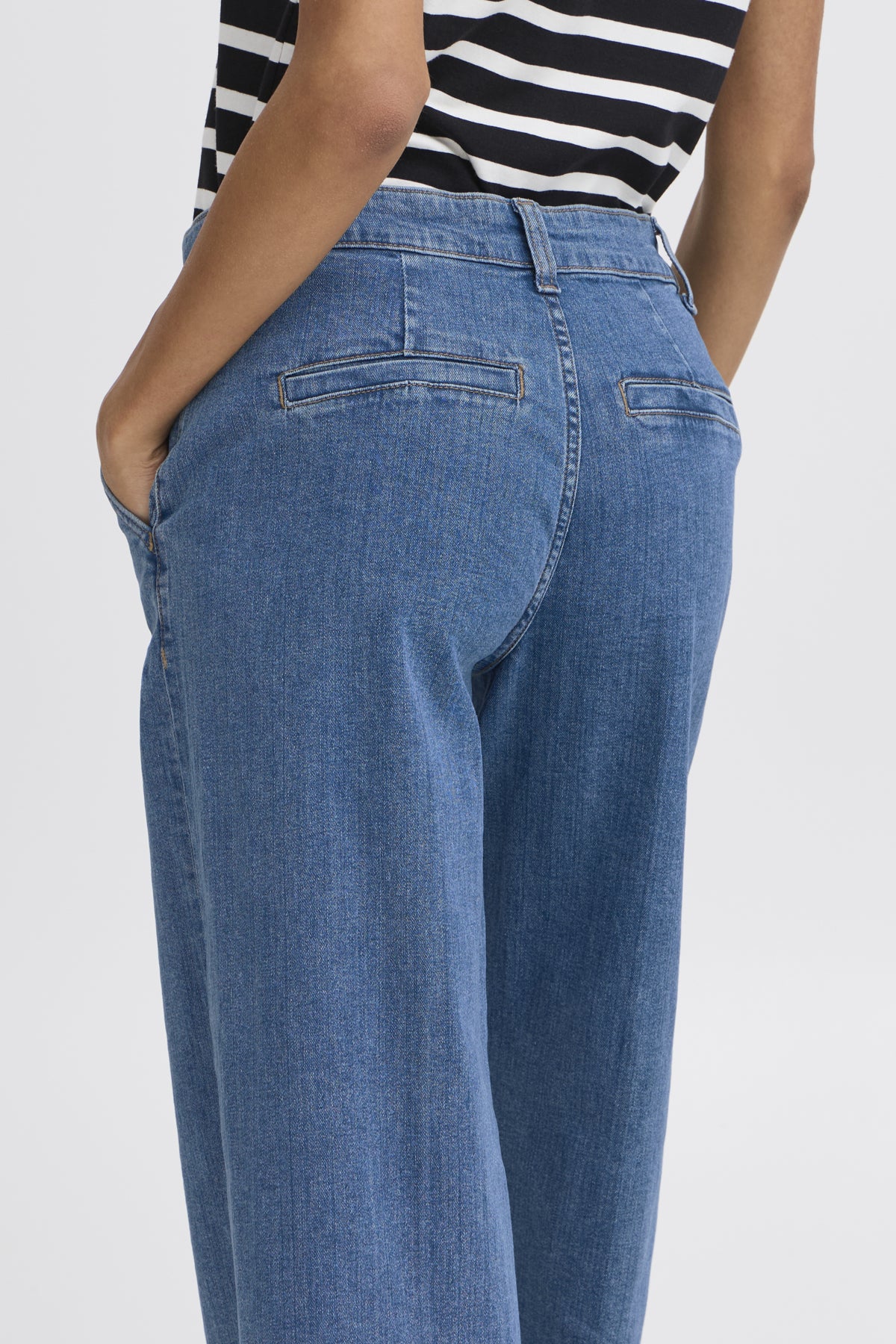 B.Young - KOMMA - Crooped wide leg jeans