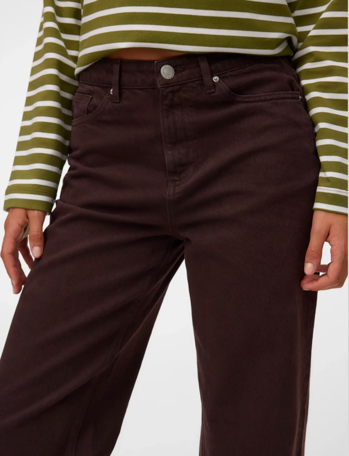 Vero Moda - TESSA - Wide leg high waist jeans
