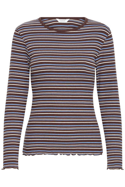 B.Young - TONE - Long sleeve stripe t.shirt