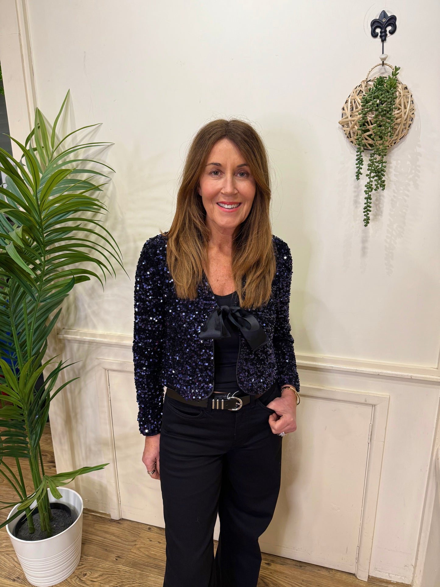 B.Young - PAILLET - Sequin top/jacket