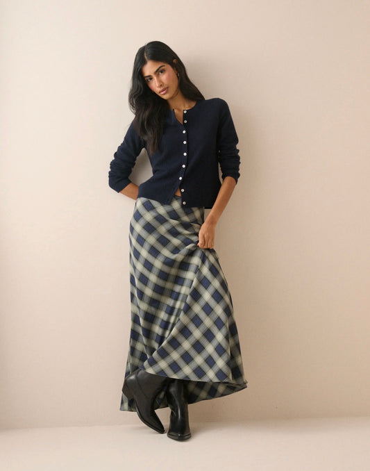 Nobody’s Child - OTTO - Checked maxi skirt