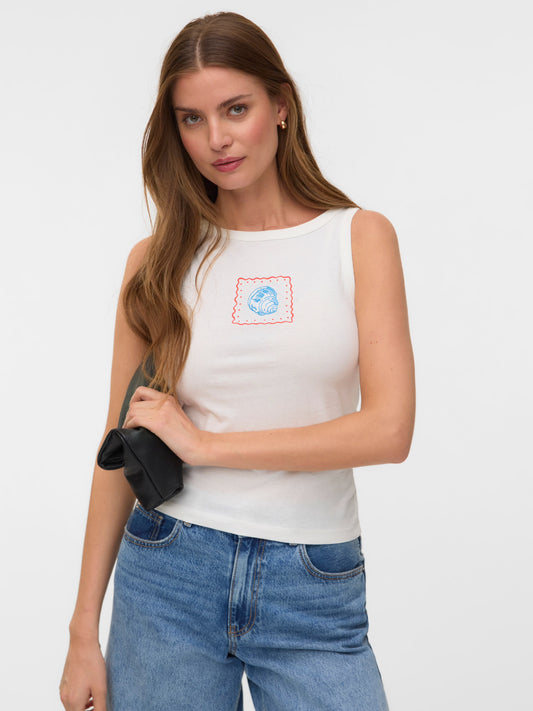 Vero Moda - ALLY - Conche shell vest top