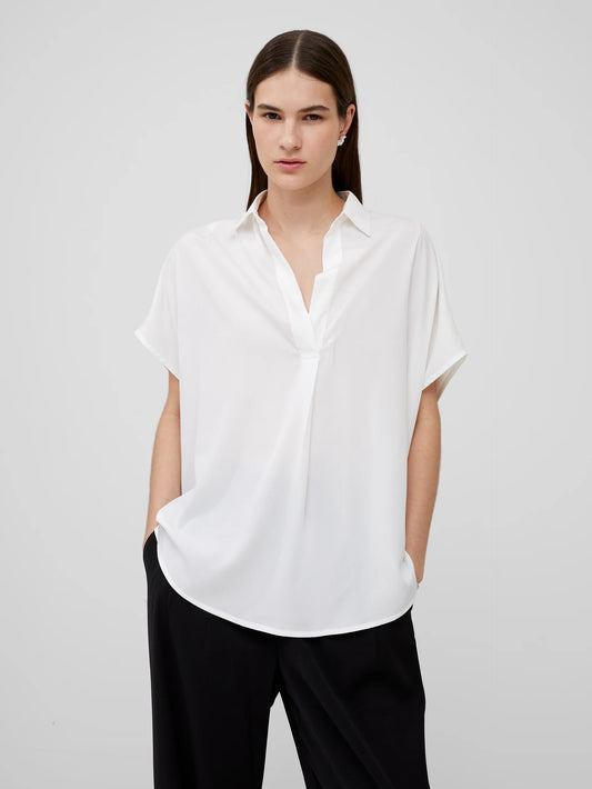 French Connection - 72MZN - Crepe light sleeveless popover shirt