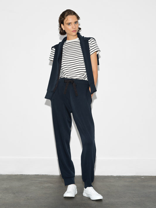 French Connection - 74RZL - Wren side trim tie waist jogger