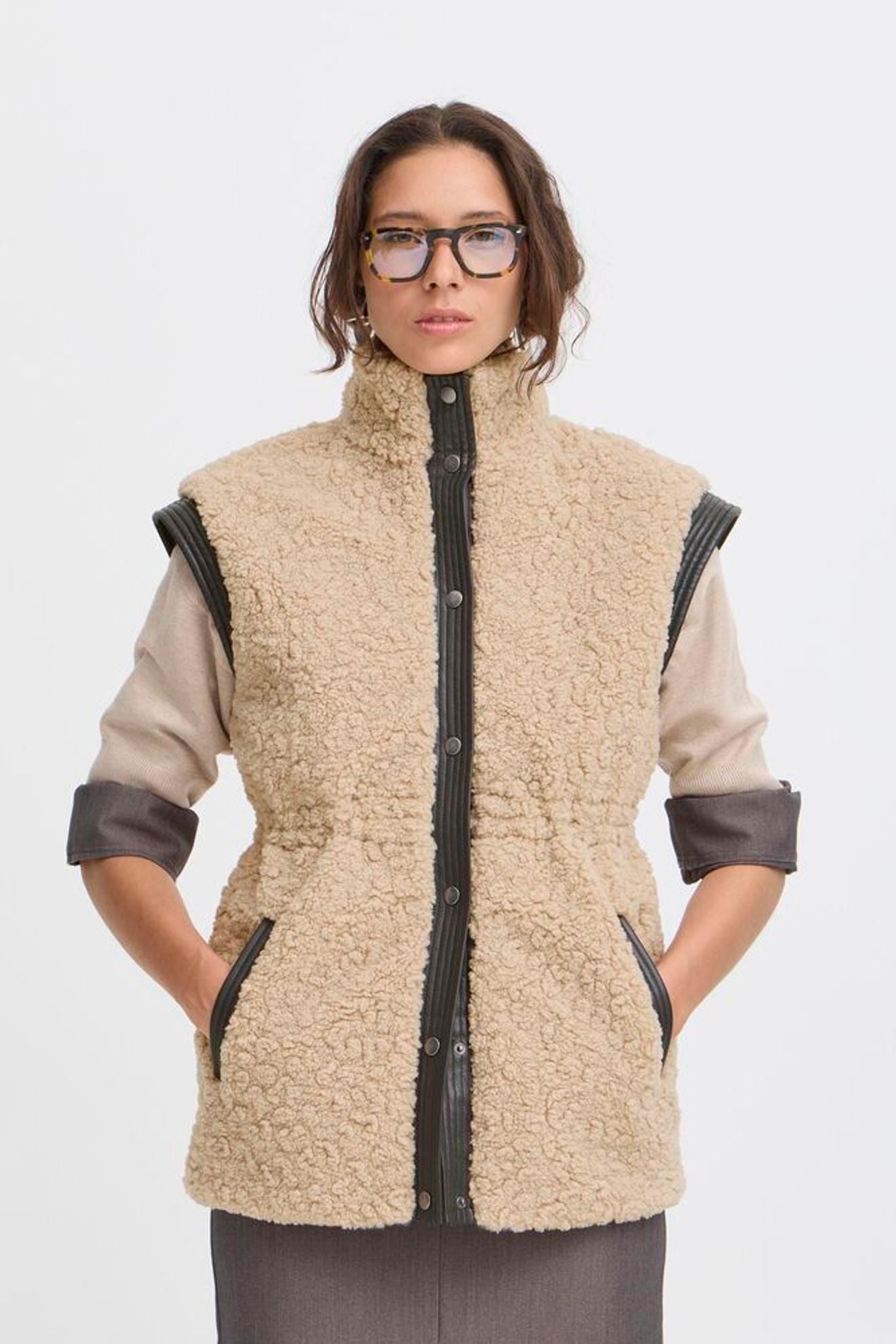 B.Young - ANAMAJ - Teddy gilet