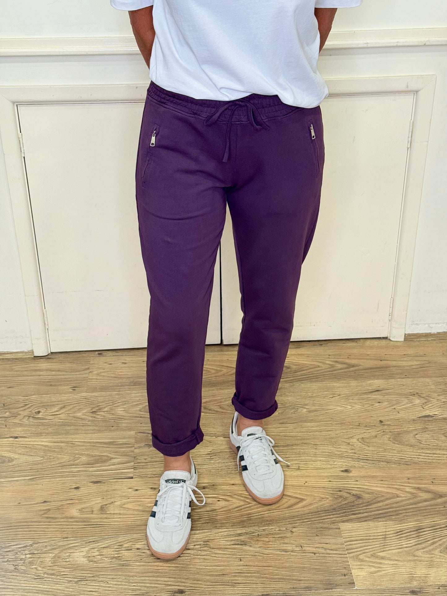 D.E.C.K by DECOLLAGE - 814136 - Zip pocket joggers