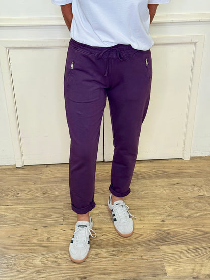 D.E.C.K by DECOLLAGE - 814136 - Zip pocket joggers