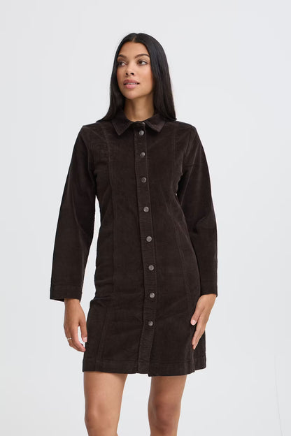 B.Young - DASIK - Long sleeve cord dress