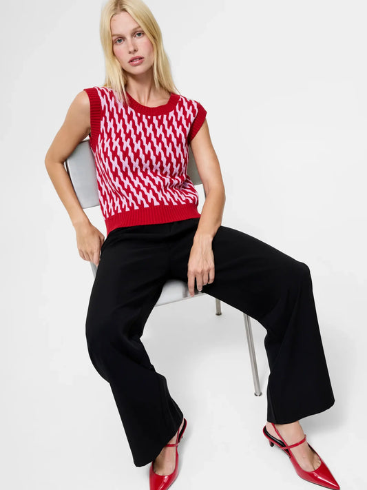 French Connection - 78ZAW - Klara Flec Abstract Striped Vest
