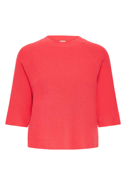 ICHI - BOSTON - 3/4 sleeve knitted top