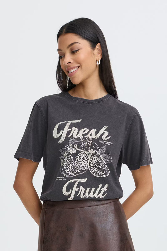 B.Young - SOLKO - Fruity slogan t.shirt