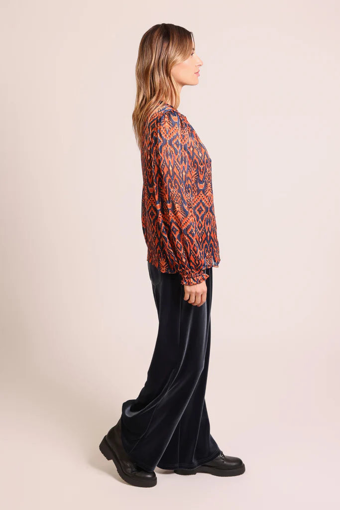 Traffic People - TRUCE - Printed aztec blouse