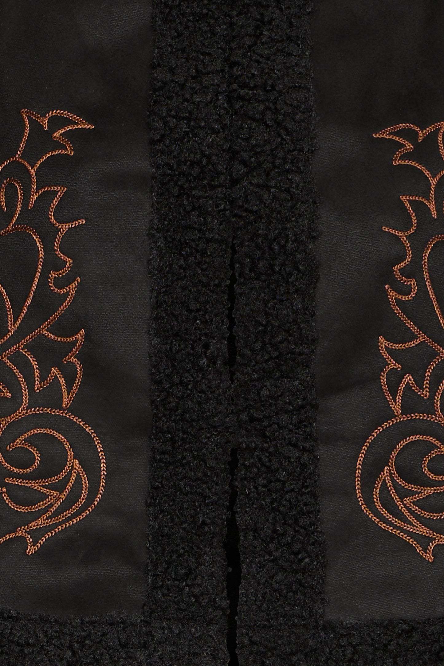 B.Young - BILLAN - Western shearling gilet