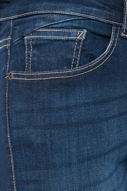 B.Young  - LOLA BY LUNI - Slim fit jeans - Dark Denim image 3