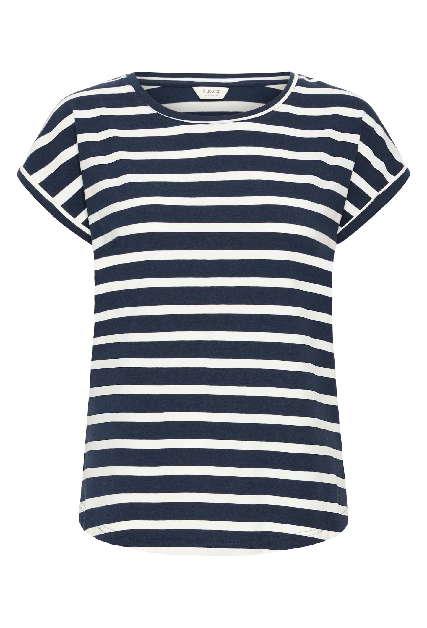 B.Young - PAMILA - Cap sleeve stripe t.shirt