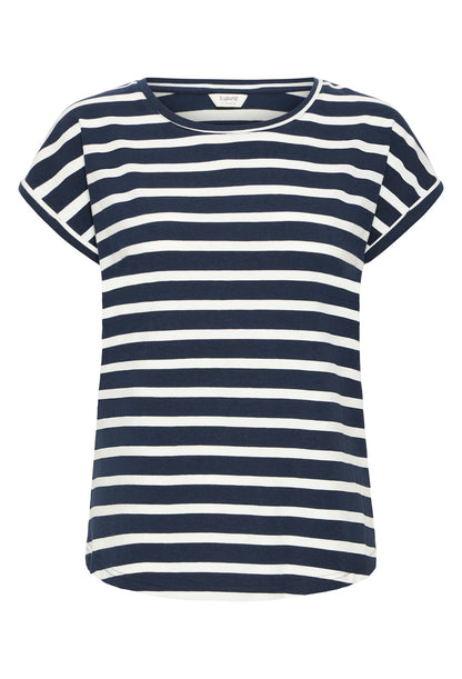 B.Young - PAMILA - Cap sleeve stripe t.shirt