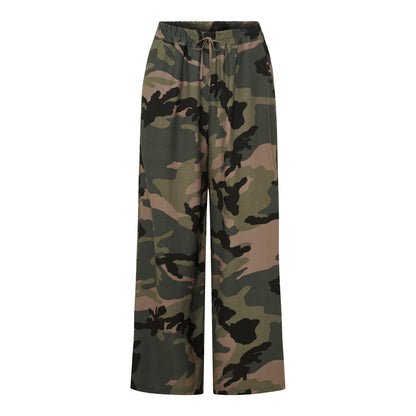 Marta - LUPUS - Wide camo print trousers