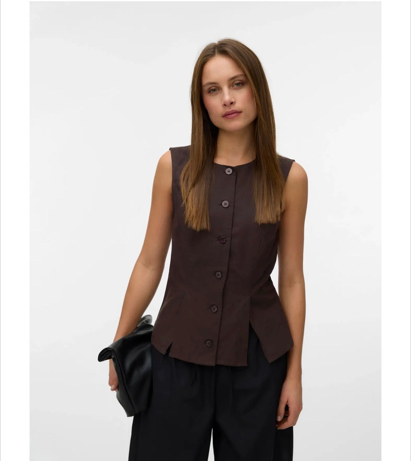 Vero Moda - SELMA - Button front waistcoat