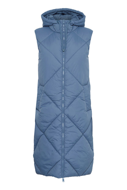 B.Young - BOMINA - Hooded gilet - Blue image 5
