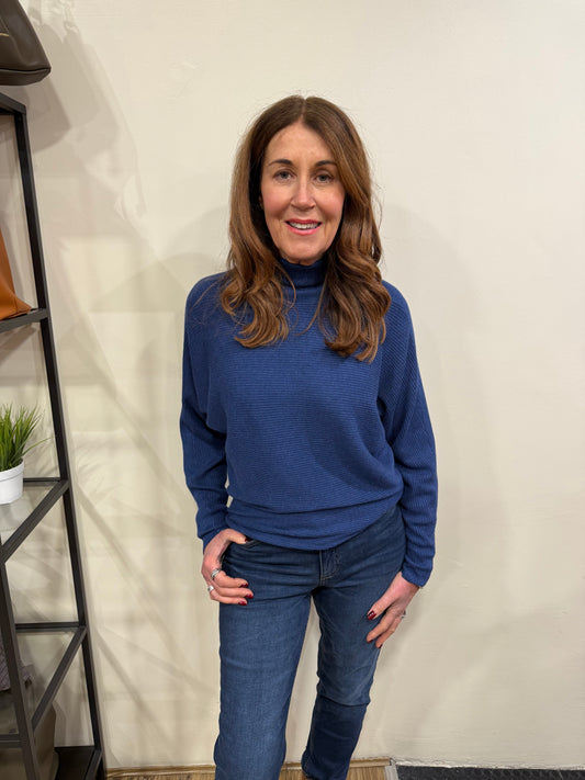 Soya Concept - DOLLIE - Ribbed long sleeve knitted roll neck jumper