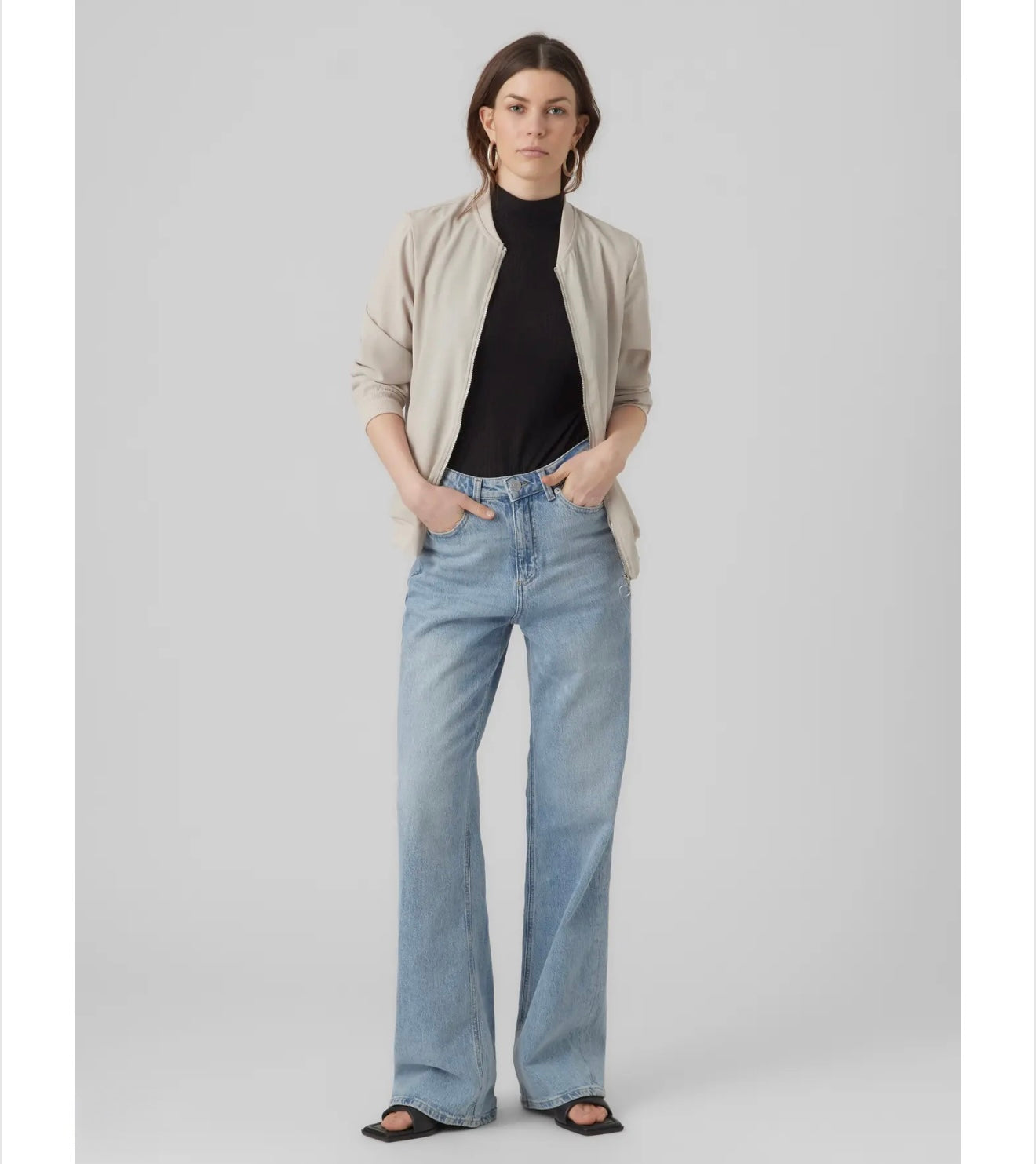 Vero Moda - COCO - Zip up bomber jacket