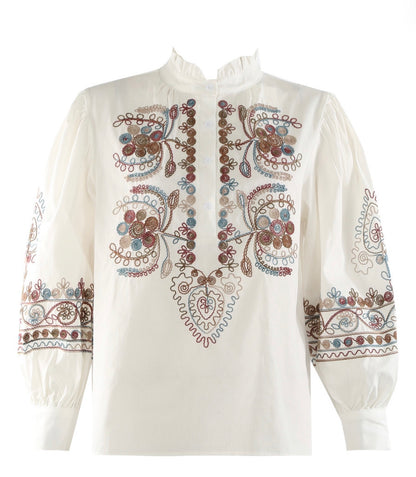 JAIDA - Embroidered detail blouse