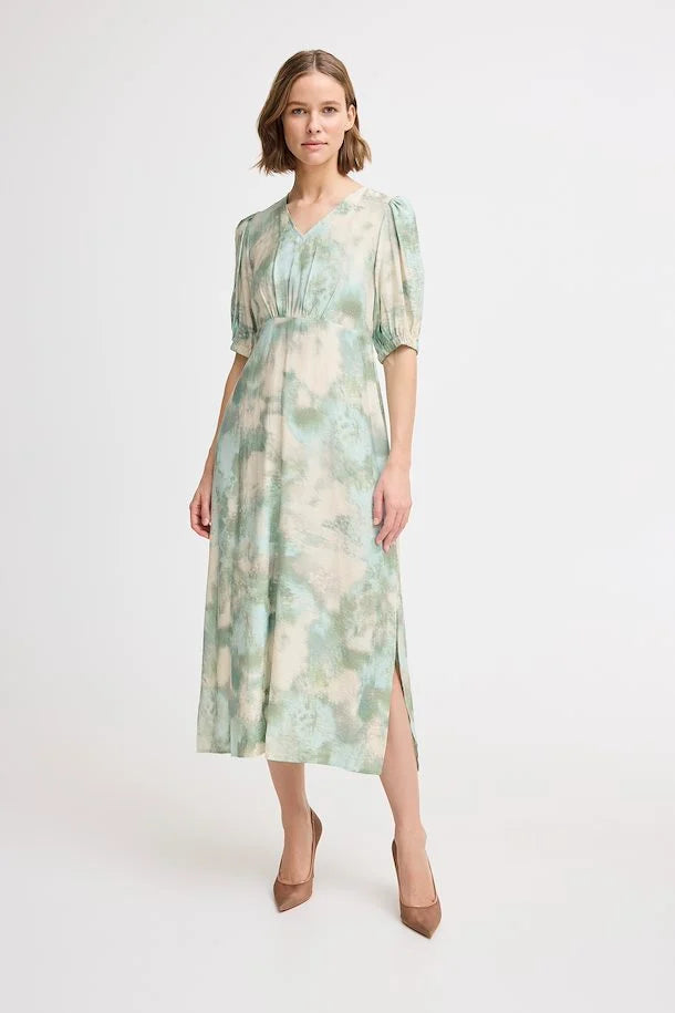 B.Young - IBINE - Printed midi dress