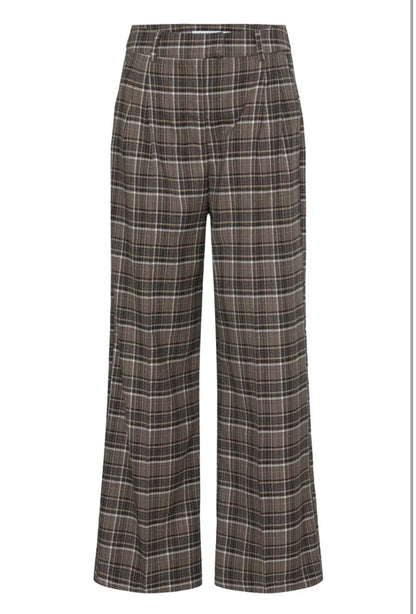 B.Young - ESTOLO- Checked trousers