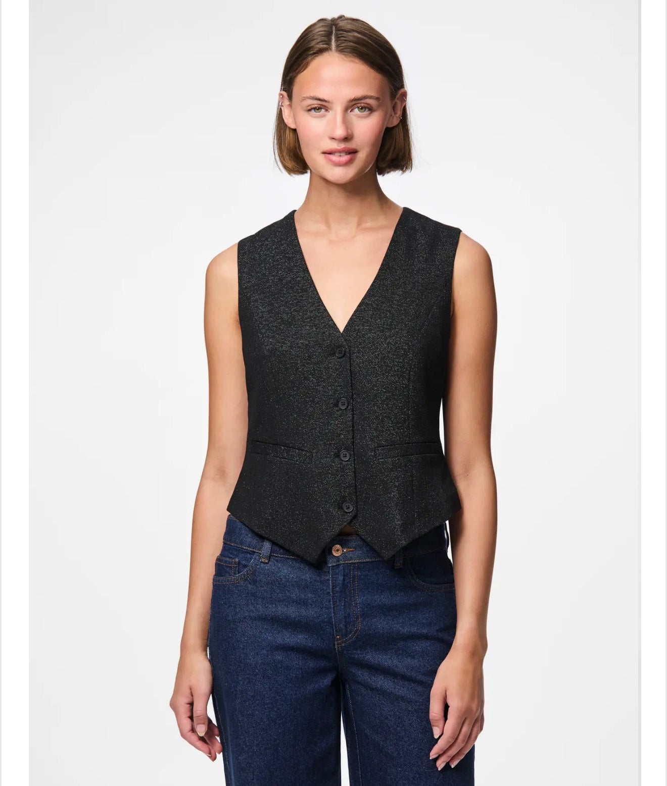 Pieces - BOSELLA - Glitter waistcoat