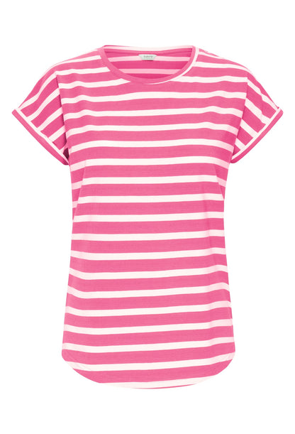 B.Young - PAMILA - Cap sleeve stripe t.shirt