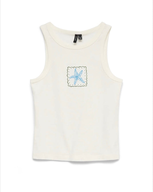 Vero Moda - ALLY - Starfish vest top
