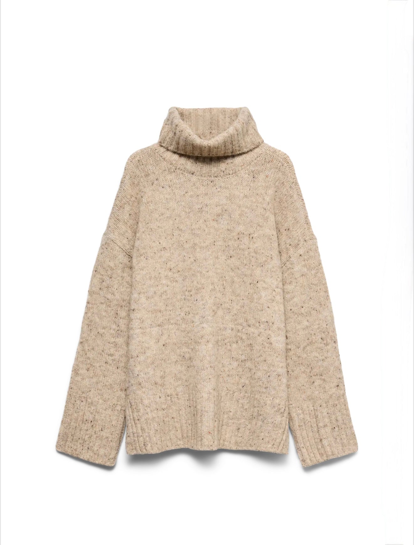 Vero Moda - INGRID - Chunky roll neck knitted jumper