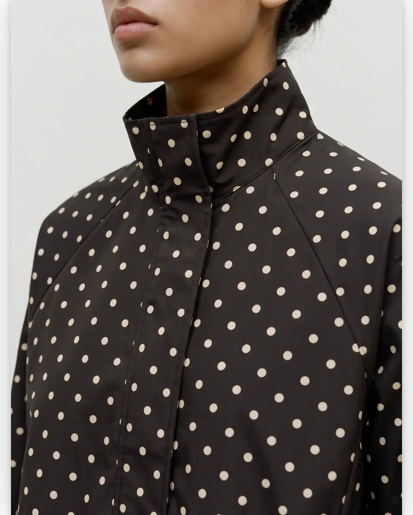 Vero Moda - KAYLA - Polka dot windbreaker jacket