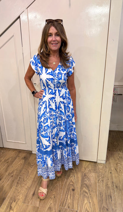 WRENLEY - Paisley maxi dress