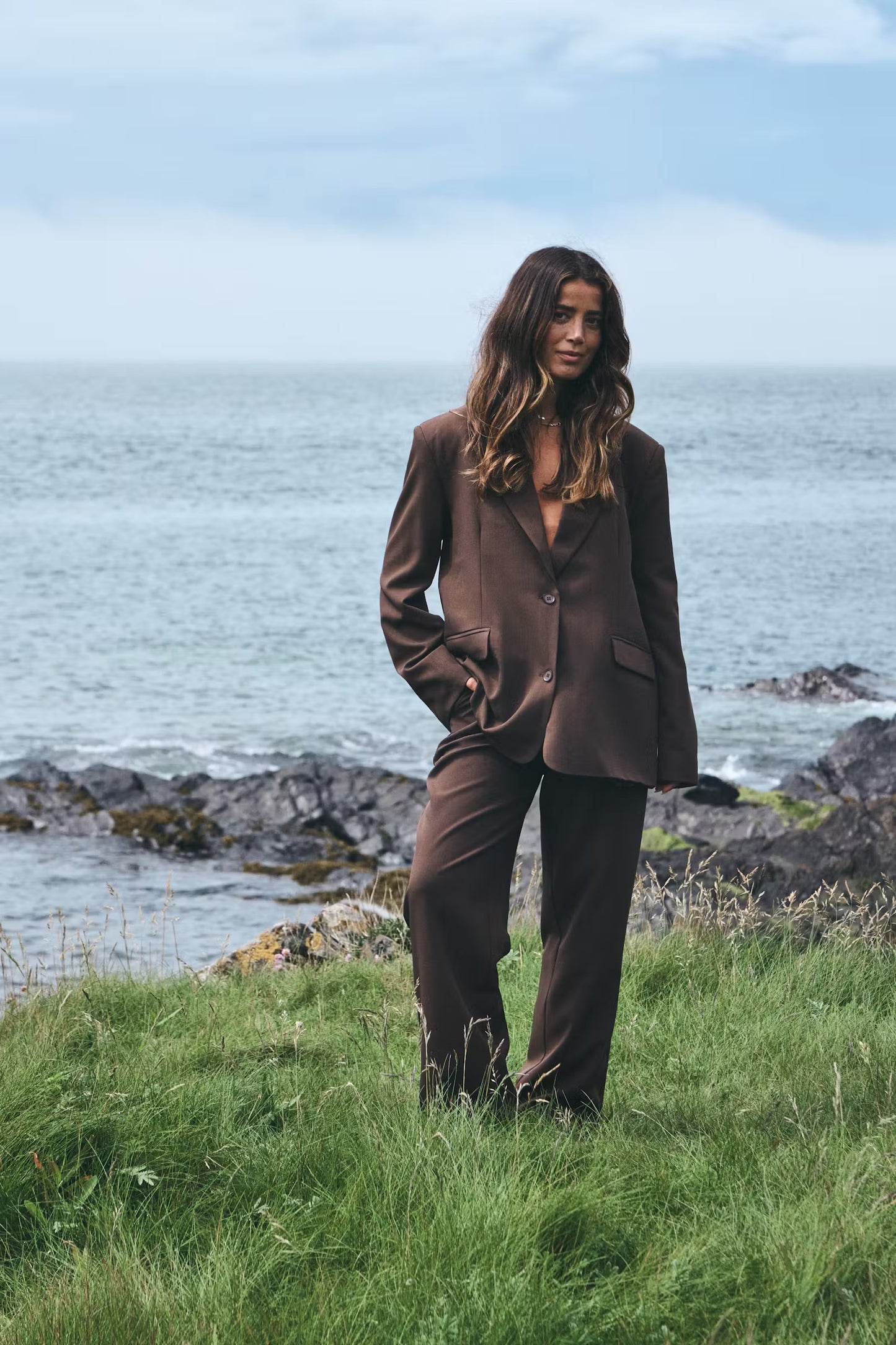 ICHI - FAVA - Wide leg trousers