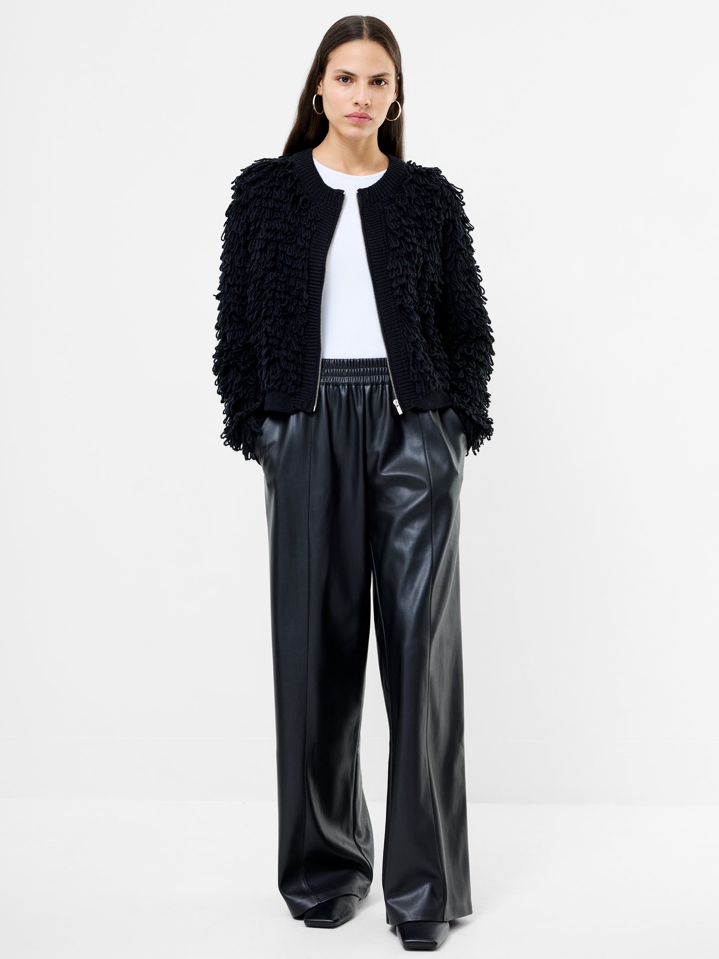 French Connection - 78ZBU - Mali Looped Fringe Knit Jacket