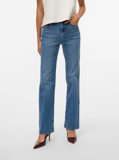 Vero Moda - TESSA - High waist straight denim jeans