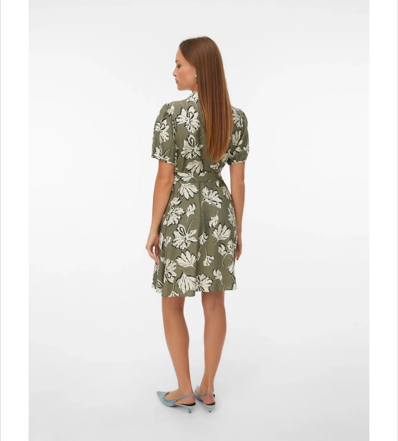 Vero Moda - JENNIFER - Floral shirt dress