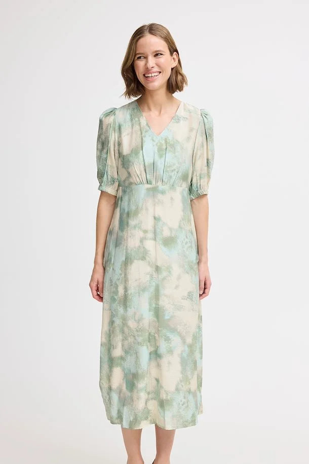 B.Young - IBINE - Printed midi dress