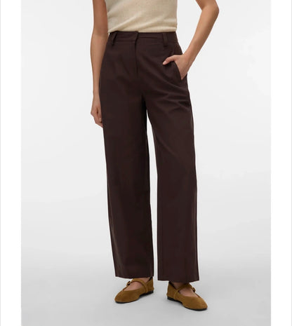Vero Moda - SELMA - High waist barrel trousers