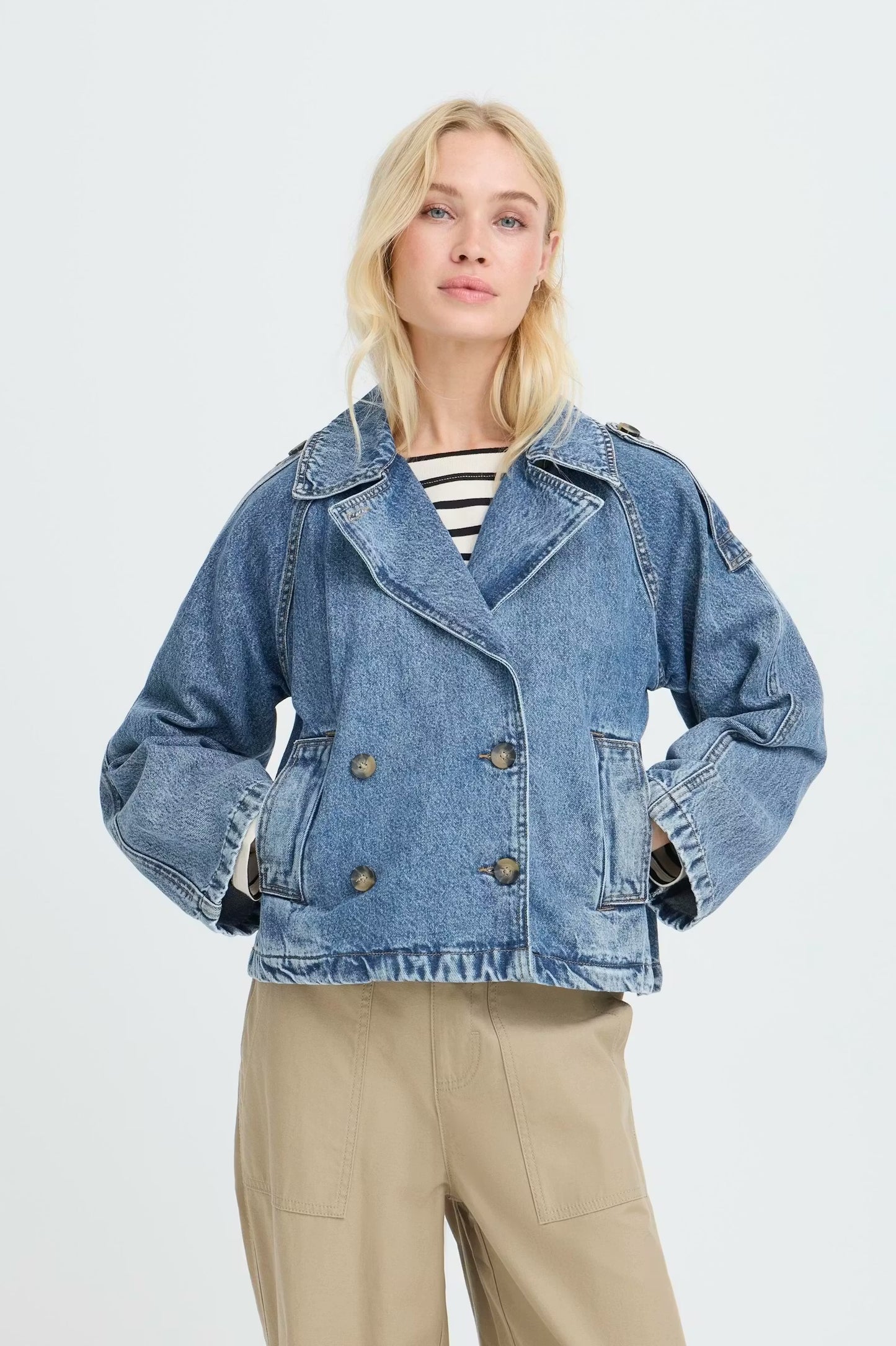 B.Young - CITAN - Casual denim jacket