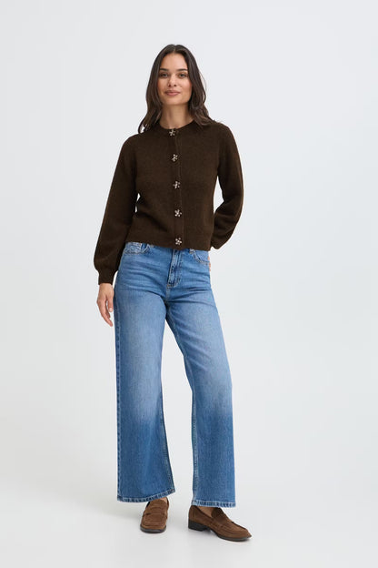 B.Young - OMEA - Flower button cardi