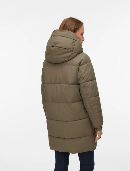 Vero Moda - GRETAFIE - Coated puffer coat