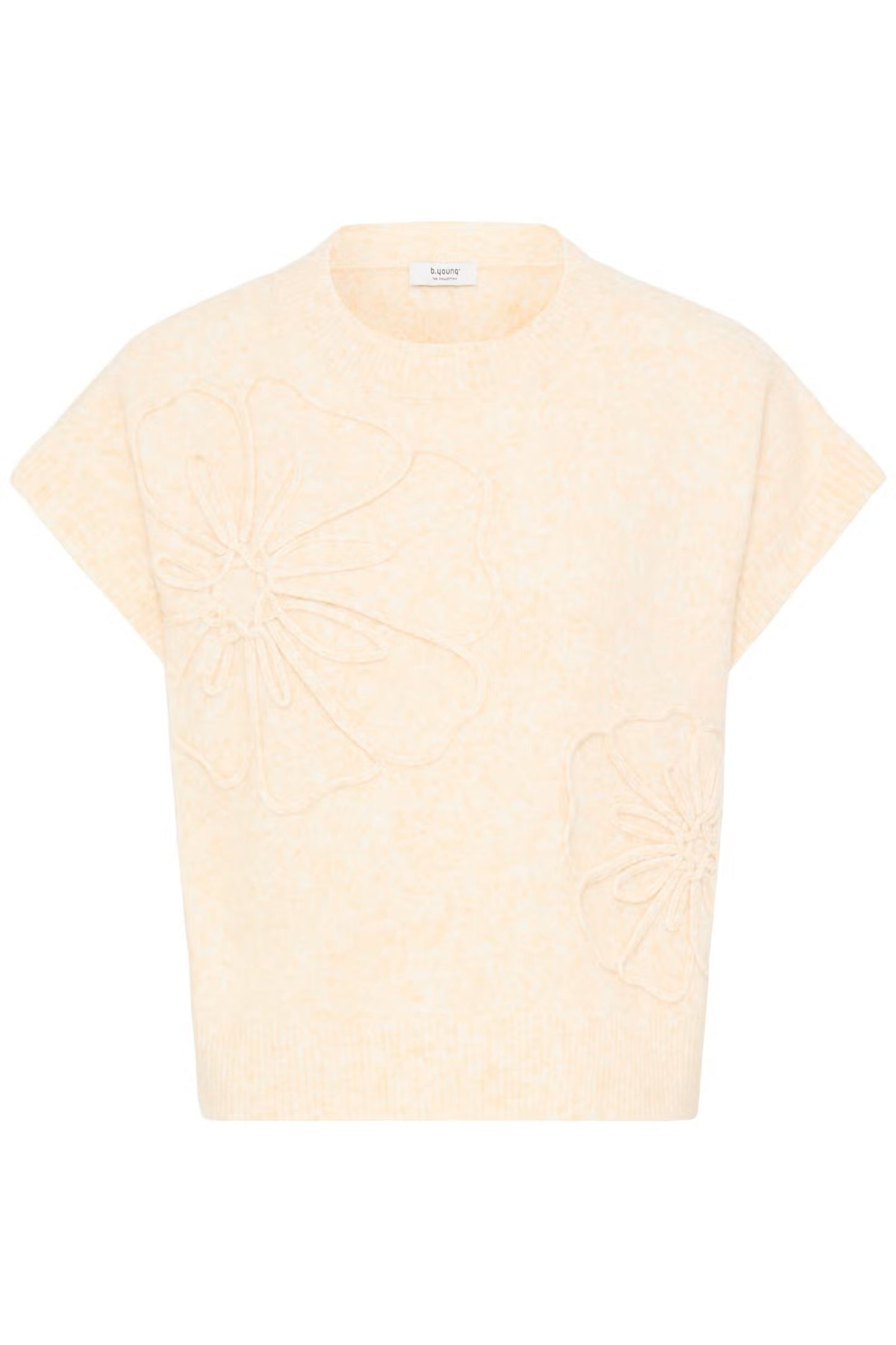 B.Young - OMEA - Appliqué flower knit