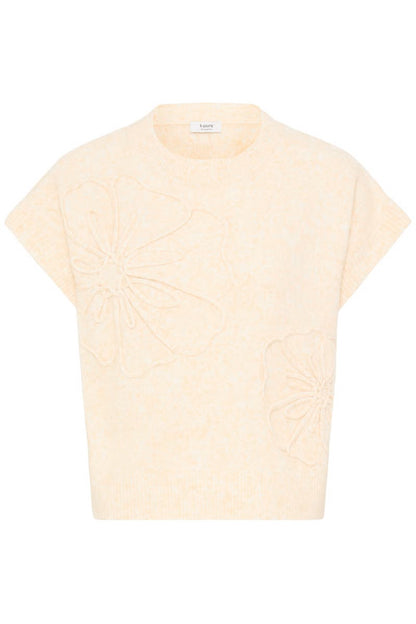 B.Young - OMEA - Appliqué flower knit