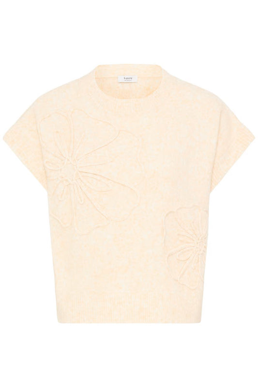 B.Young - OMEA - Appliqué flower knit