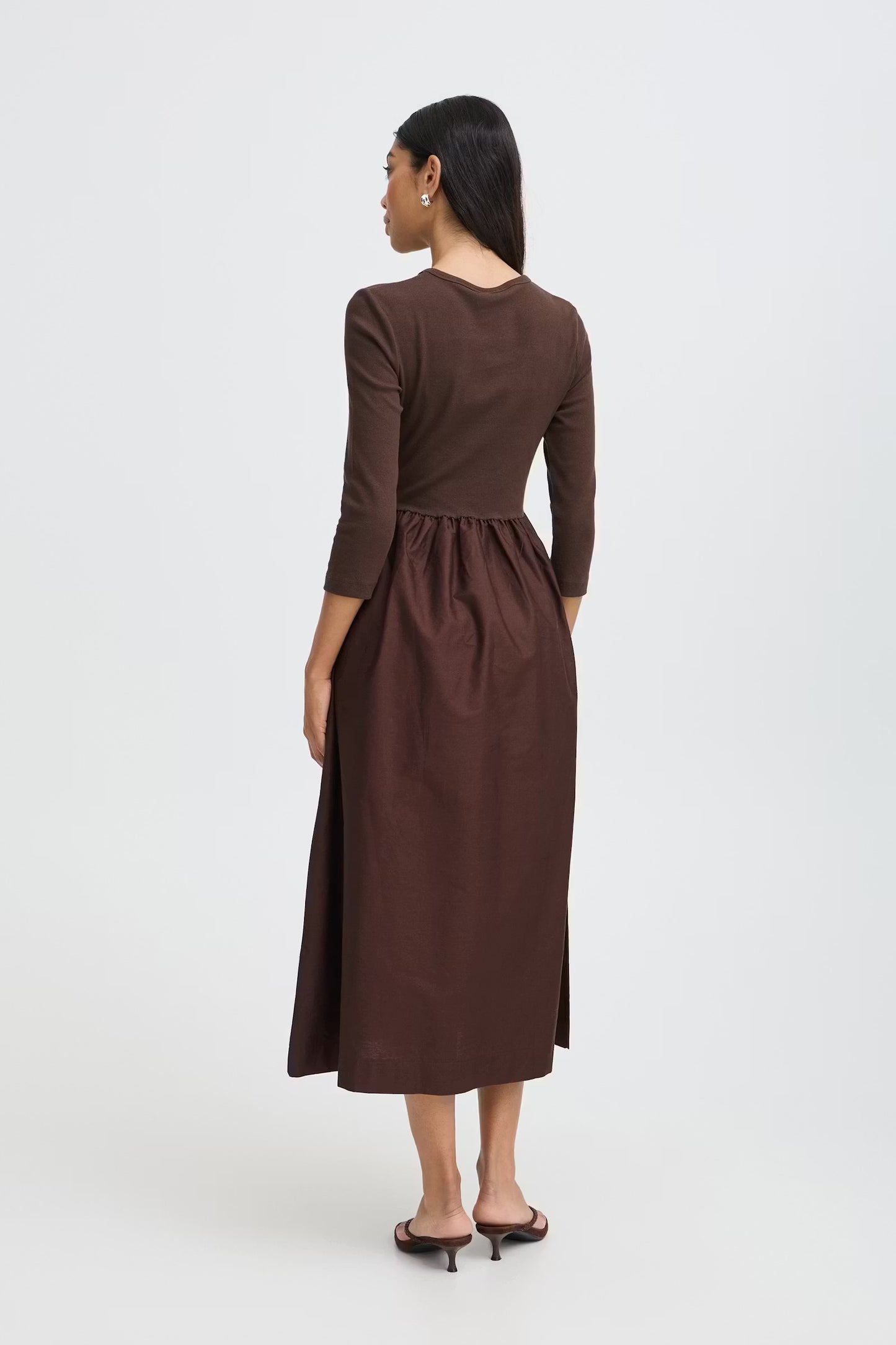 B.Young - SUNNA - Fitted top midi dress