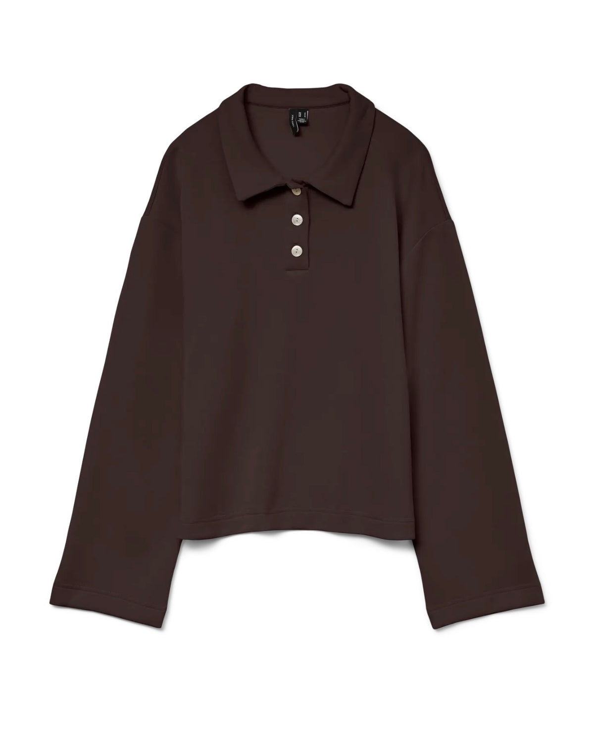 Vero Moda - HALI - Super soft polo sweat top