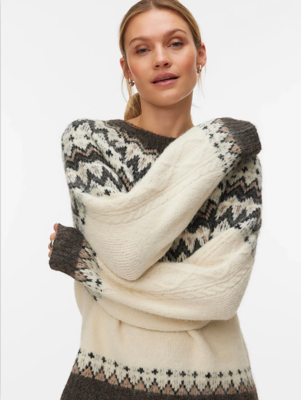 Vero Moda - JULIANA - Fairisle knitted jumper