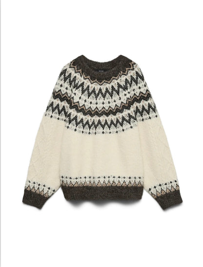Vero Moda - JULIANA - Fairisle knitted jumper
